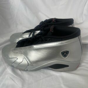 Nike Air Jordan 14 Retro Low Silver DH4121-060 Women's 
Women's Silver Sneakers